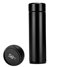 Load image into Gallery viewer, Double Wall Insulated Vacuum Flask Smart Stainless Steel Water Thermal Bottle With LCD Touch Screen Waterproof Coffee Travel Mug