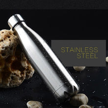 Load image into Gallery viewer, 350/500/750/1000ml Double-wall Insulated Vacuum Flask Stainless Steel Heat Thermos For Sport Water Bottles Portable Thermoses