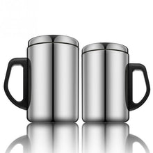 Load image into Gallery viewer, Thermal Cup for Tea 500ml 350ml Vacuum Flasks Insulated Cup With Handle stainless steel Bottle Office Portable Gift
