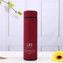 Load image into Gallery viewer, 500ML Thermos Mug Vacuum Flask With Filter Stainless Steel 304 Thermal Cup Coffee Mug Water Bottle Office Business Home Thermo
