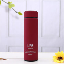 Load image into Gallery viewer, 500ML Thermos Mug Vacuum Flask With Filter Stainless Steel 304 Thermal Cup Coffee Mug Water Bottle Office Business Home Thermo
