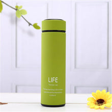 Load image into Gallery viewer, 500ML Thermos Mug Vacuum Flask With Filter Stainless Steel 304 Thermal Cup Coffee Mug Water Bottle Office Business Home Thermo
