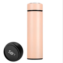 Load image into Gallery viewer, Double Wall Insulated Vacuum Flask Smart Stainless Steel Water Thermal Bottle With LCD Touch Screen Waterproof Coffee Travel Mug
