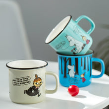 Load image into Gallery viewer, Creative enamel Cartoon mug,Novelty Style ceramic mugs Coffee Milk Cup Funny Ceramic Mug 300ml Capacity Water Cup
