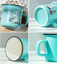 Load image into Gallery viewer, Creative enamel Cartoon mug,Novelty Style ceramic mugs Coffee Milk Cup Funny Ceramic Mug 300ml Capacity Water Cup
