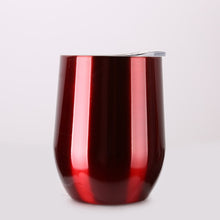 Load image into Gallery viewer, 1PCS Wine Cups Vacuum Custom U-shaped Egg Shell Cup 12oz Cup Multicolor Stainess Steel Vacuum Beer Mug Termos Tumbler Thermos 5
