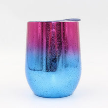 Load image into Gallery viewer, 1PCS Wine Cups Vacuum Custom U-shaped Egg Shell Cup 12oz Cup Multicolor Stainess Steel Vacuum Beer Mug Termos Tumbler Thermos 5
