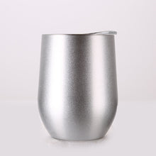 Load image into Gallery viewer, 1PCS Wine Cups Vacuum Custom U-shaped Egg Shell Cup 12oz Cup Multicolor Stainess Steel Vacuum Beer Mug Termos Tumbler Thermos 5

