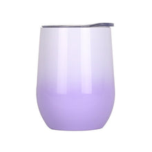Load image into Gallery viewer, 1PCS Wine Cups Vacuum Custom U-shaped Egg Shell Cup 12oz Cup Multicolor Stainess Steel Vacuum Beer Mug Termos Tumbler Thermos 5
