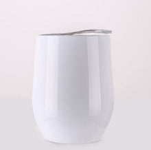 Load image into Gallery viewer, 1PCS Wine Cups Vacuum Custom U-shaped Egg Shell Cup 12oz Cup Multicolor Stainess Steel Vacuum Beer Mug Termos Tumbler Thermos 5
