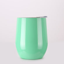 Load image into Gallery viewer, 1PCS Wine Cups Vacuum Custom U-shaped Egg Shell Cup 12oz Cup Multicolor Stainess Steel Vacuum Beer Mug Termos Tumbler Thermos 5
