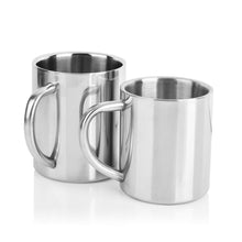 Load image into Gallery viewer, Double Wall Stainless Steel Coffee Mug 300ml Portable Termo Cup Travel Tumbler Coffee Jug Milk Tea Cups Double Office Water Mugs
