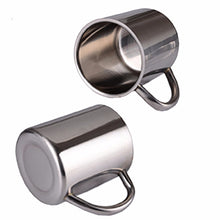 Load image into Gallery viewer, Double Wall Stainless Steel Coffee Mug 300ml Portable Termo Cup Travel Tumbler Coffee Jug Milk Tea Cups Double Office Water Mugs
